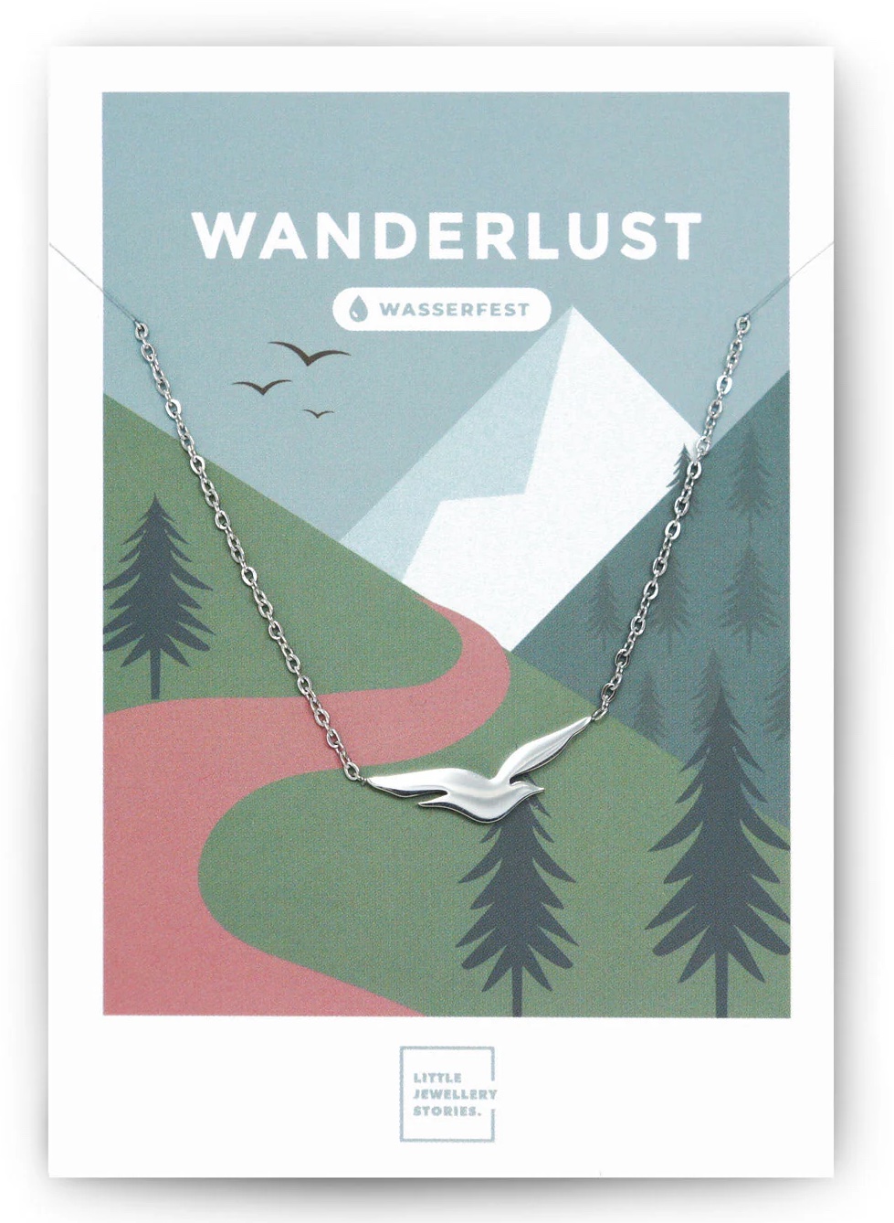 AIMI Halskette Wanderlust in Silber AIMI Halskette Wanderlust in Silber