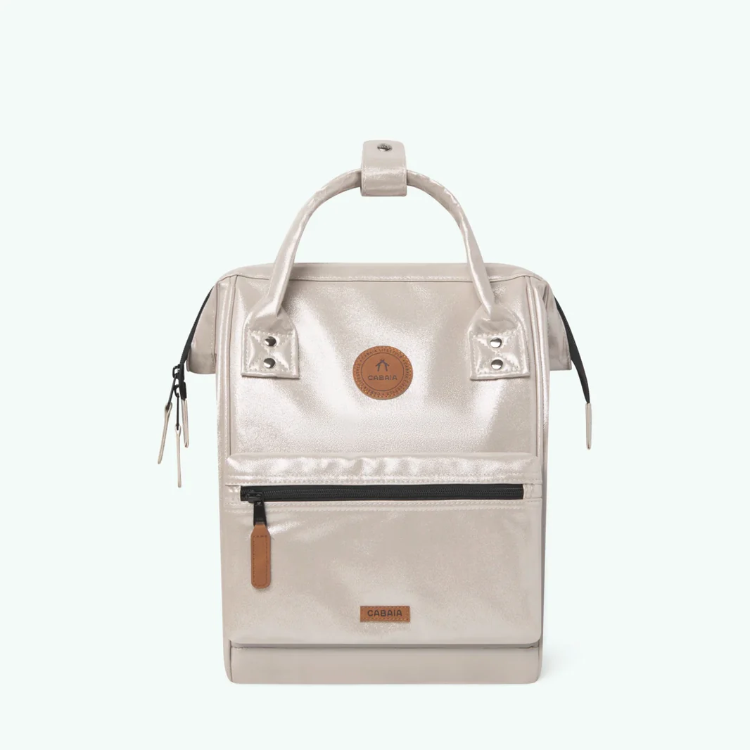 Cabaia Rucksack HONOLULU Small mit Laptop-Fach - Irisierend Gold Glam