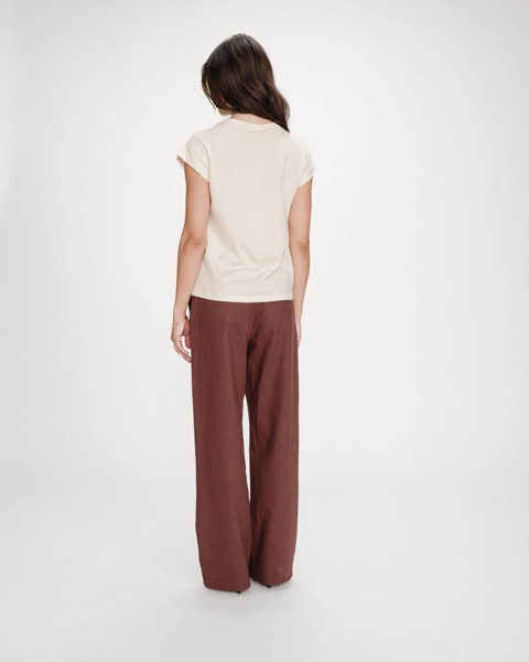 Grace & Mila T-Shirt MOCHA bedruckt - Creme Macchiato Grace & Mila T-Shirt MOCHA bedruckt - Creme Macchiato