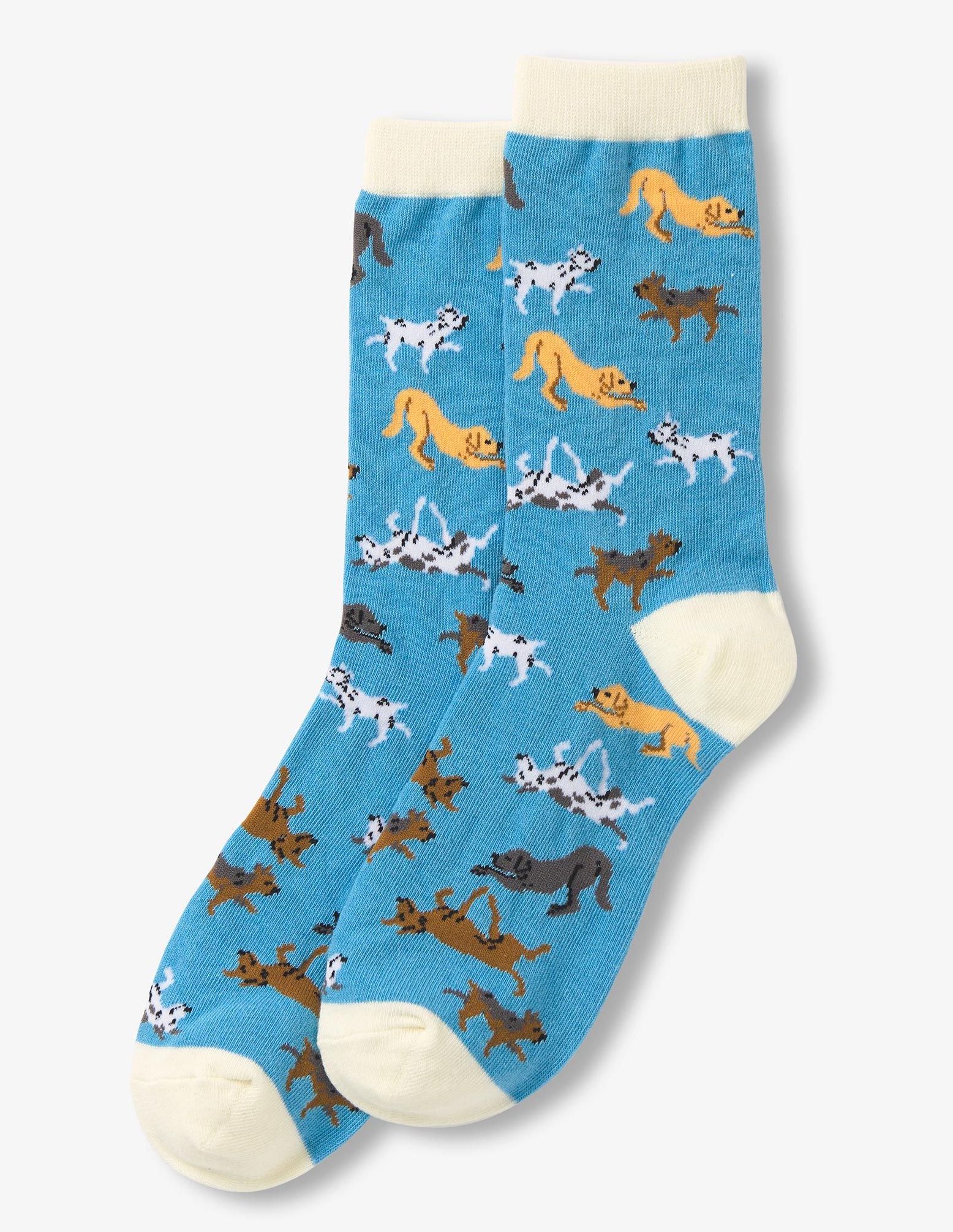Little Blue House Damen Socken Downward Dog - Hunde Little Blue House Damen Socken Downward Dog - Hunde