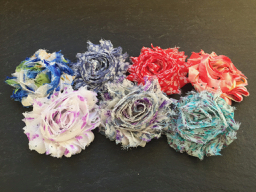 Wowzers Blütenclips - Shabby Chic für Haare & Kleidung - Blumen Auswahl 2