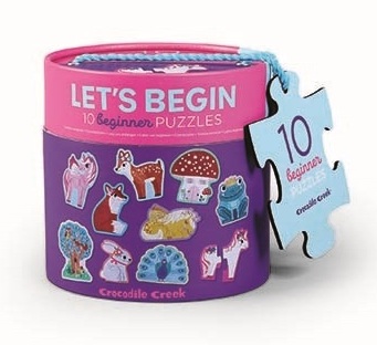 Crocodile Creek Puzzle - Let's Begin Puzzle für Beginner - Einhorn