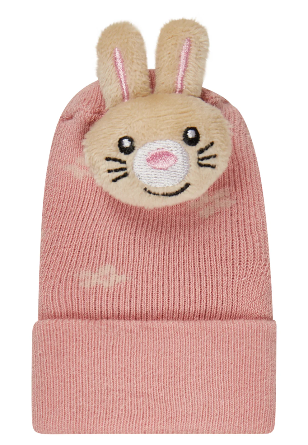 Sterntaler Baby Rasselsöckchen in Rosa - Hase