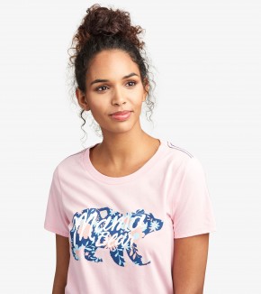 TSJMAMA001-1554911009436 Little Blue House Mama Bear Kurzarm T-Shirt - Mama Bär