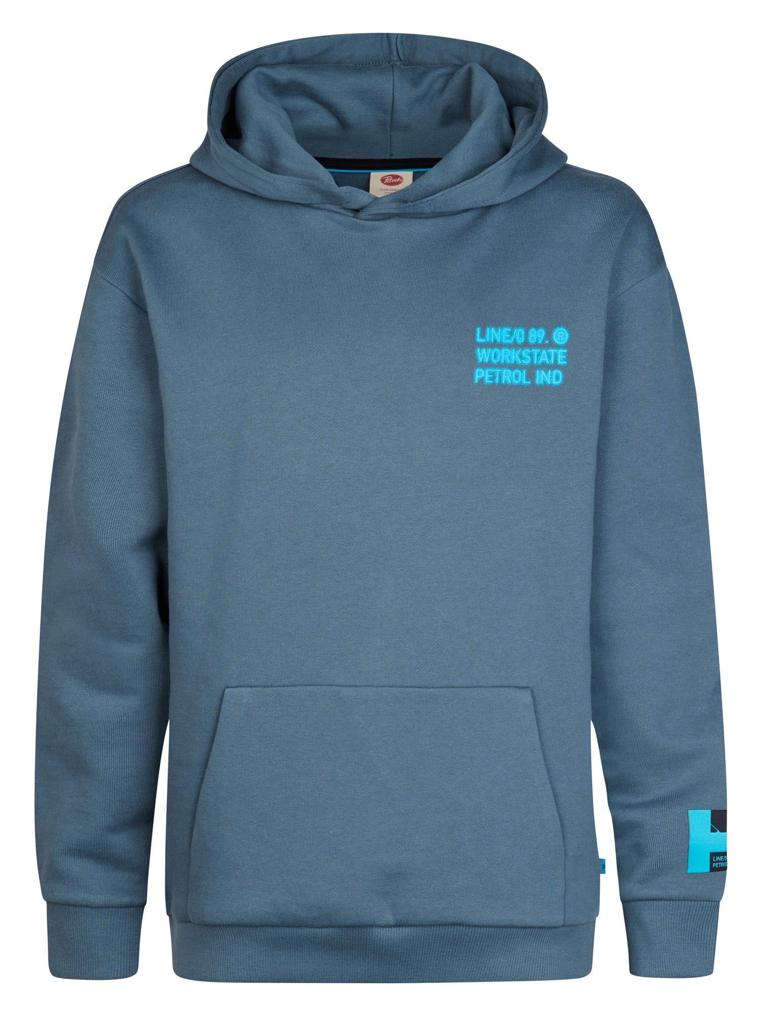 Petrol Industries Jungs Kapuzenpullover in Storm Blue - Stormblau Petrol Industries Jungs Kapuzenpullover in Storm Blue - Stormblau