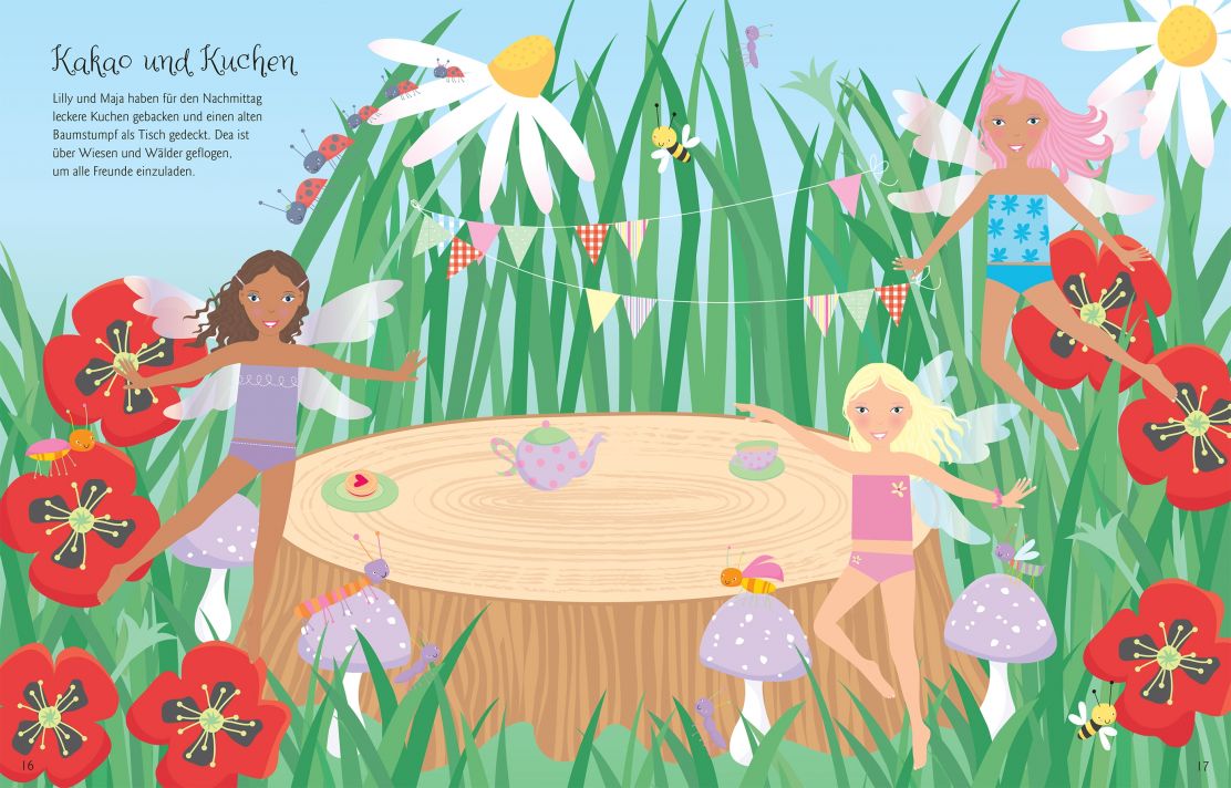 Usborne Mein Anziehpuppen - Stickerbuch Feen Usborne Mein Anziehpuppen - Stickerbuch Feen