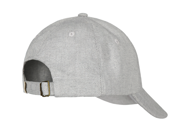 Barts Balme Cap in Herringbone Grau - Fischgrätmuster Barts Balme Cap in Herringbone Grau - Fischgrätmuster