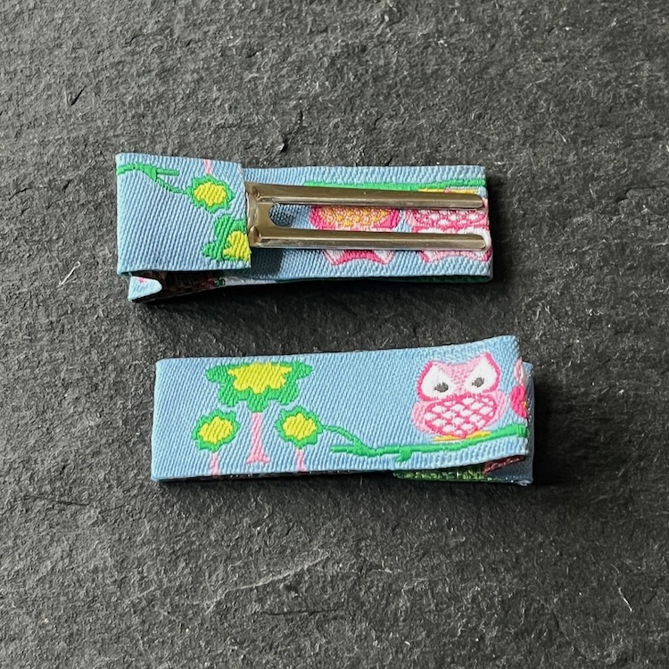 Wowzers Designer Clips - Eule & Baum - 1 Paar Wowzers Designer Clips - Eule & Baum - 1 Paar