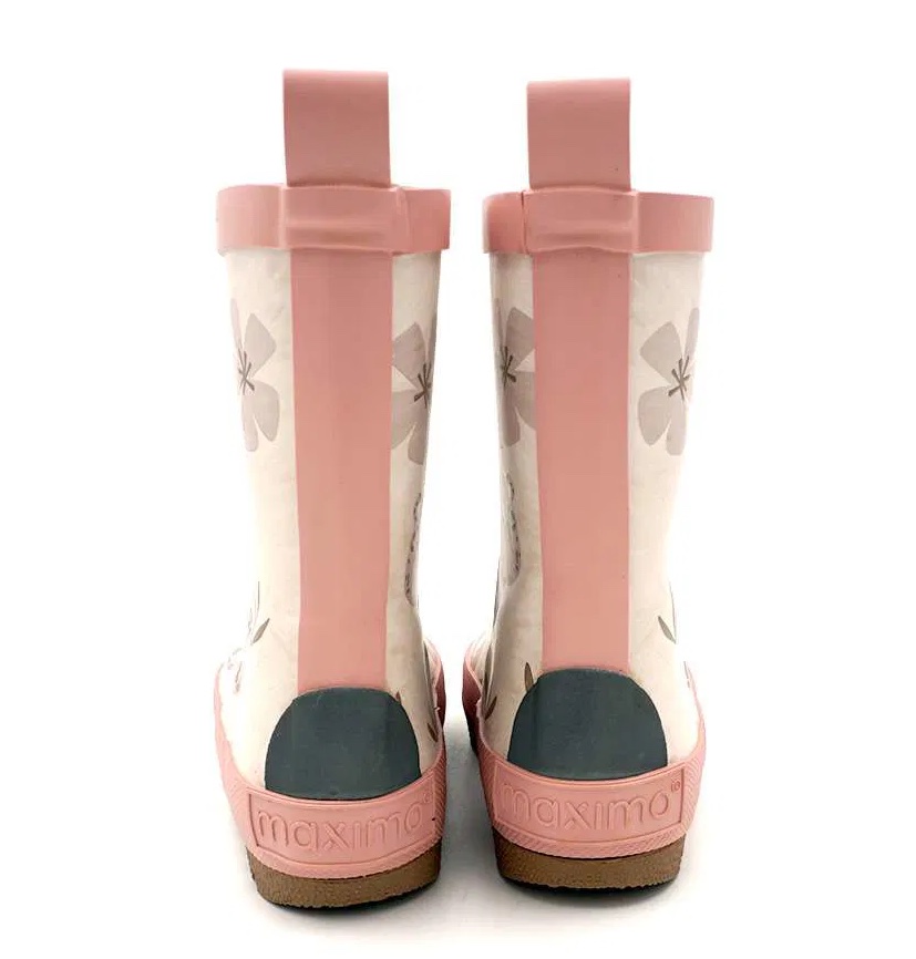 Maximo Regenstiefel Gummistiefel mit Jersey Futter + Reflekt 3M - Wildkatze 