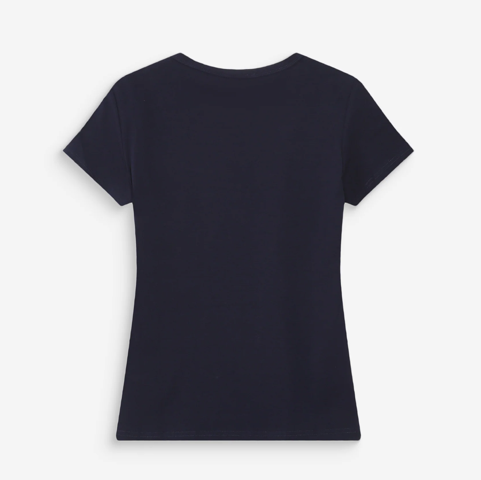 Grace & Mila T-Shirt BONJOUR bedruckt - Marine Vigee