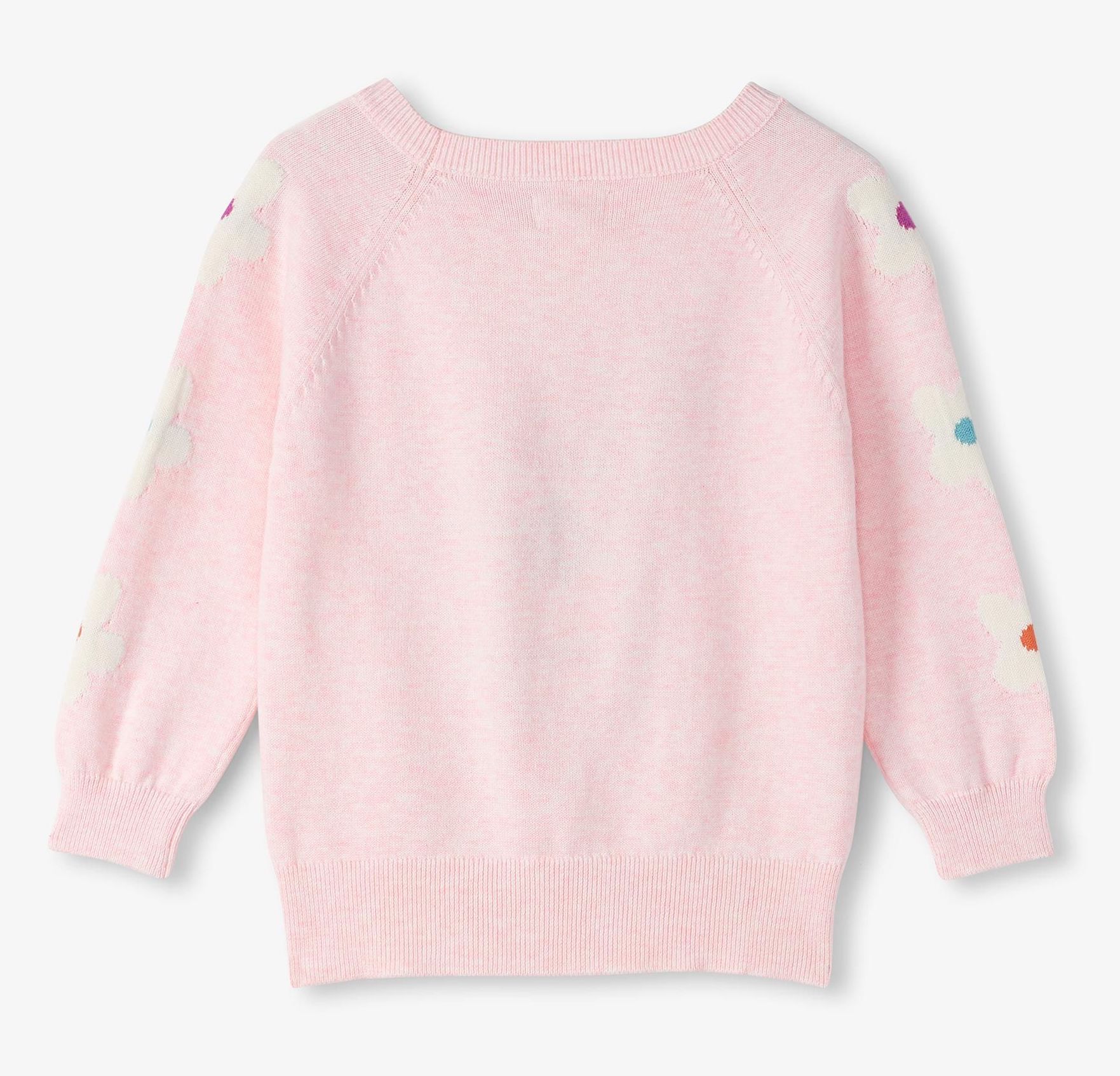 Hatley Baby Strickpulli in Rosa mit Einhorn 