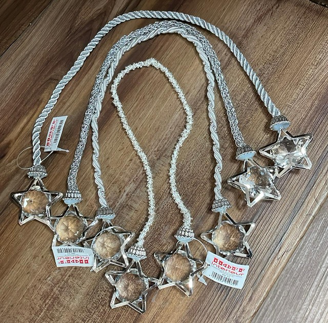 Hoff Interieur Weihnachtsschmuck in Silber - Sterne - SALE