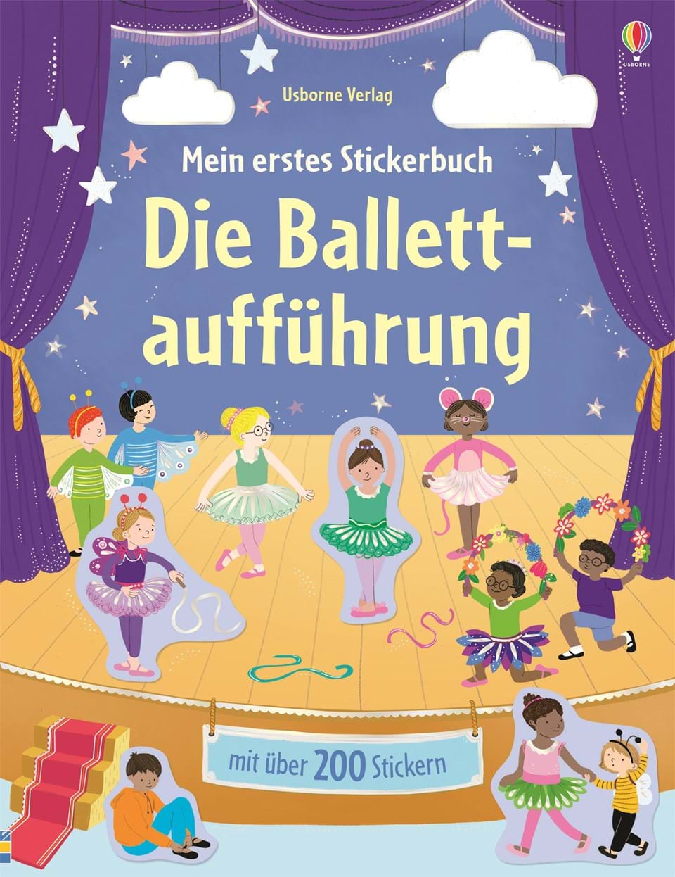 Usborne Mein Erstes Stickerbuch - Die Ballettaufführung