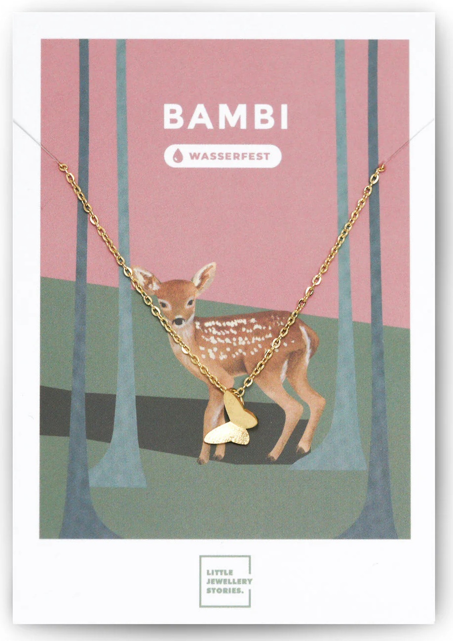 AIMI Halskette Bambi in Gold 