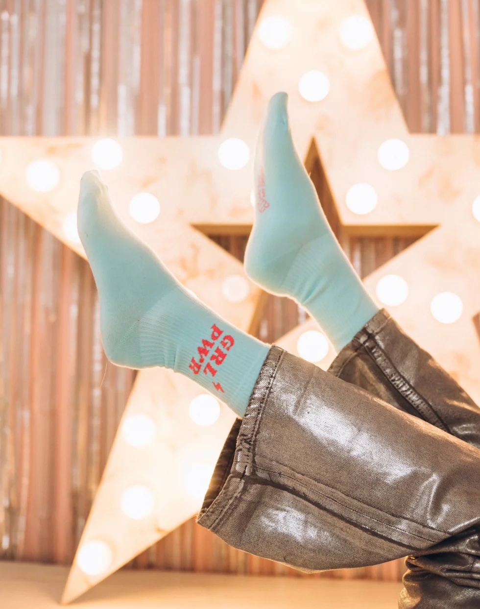 My Day My Dream Socken in Türkis - GIRL POWER My Day My Dream Socken in Türkis - GIRL POWER