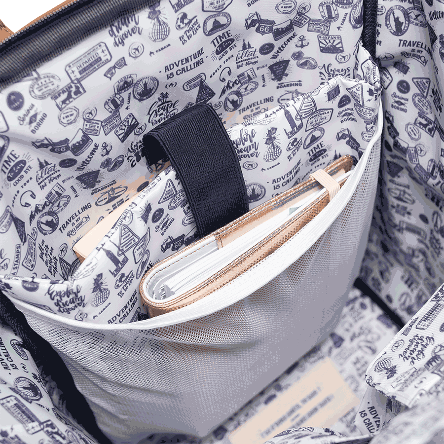 TDM-S21-NEW-YORK-LARGE-INTERIEUR-2-BD Cabaia Rucksack NEW YORK Large mit Laptop-Fach in Hellgrau meliert
