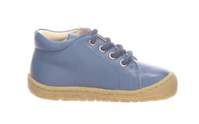 a9e658a67ec2b64acaa889ab98d0ed459ebc4b8d Lurchi Leder Barfuß Kinderschuh NANI BAREFOOT zum Binden - Jeansblau