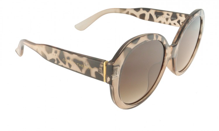 Charly Therapy Sonnenbrille mit Etui - JACKIE O. MACCHIATO