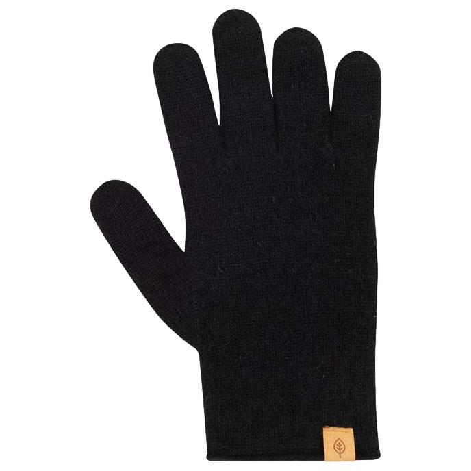 PURE PURE Damen Handschuhe Fein mit Kaschmir & Rollrand-Bündchen - Schwarz PURE PURE Damen Handschuhe Fein mit Kaschmir & Rollrand-Bündchen - Schwarz