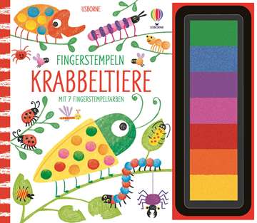 Usborne Fingerstempel Krabbeltiere