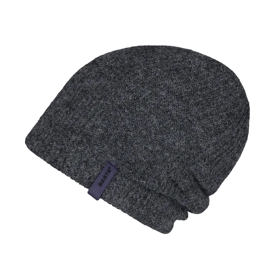 Barts Herren Rhodoz Beanie in Charcoal Grau Barts Herren Rhodoz Beanie in Charcoal Grau
