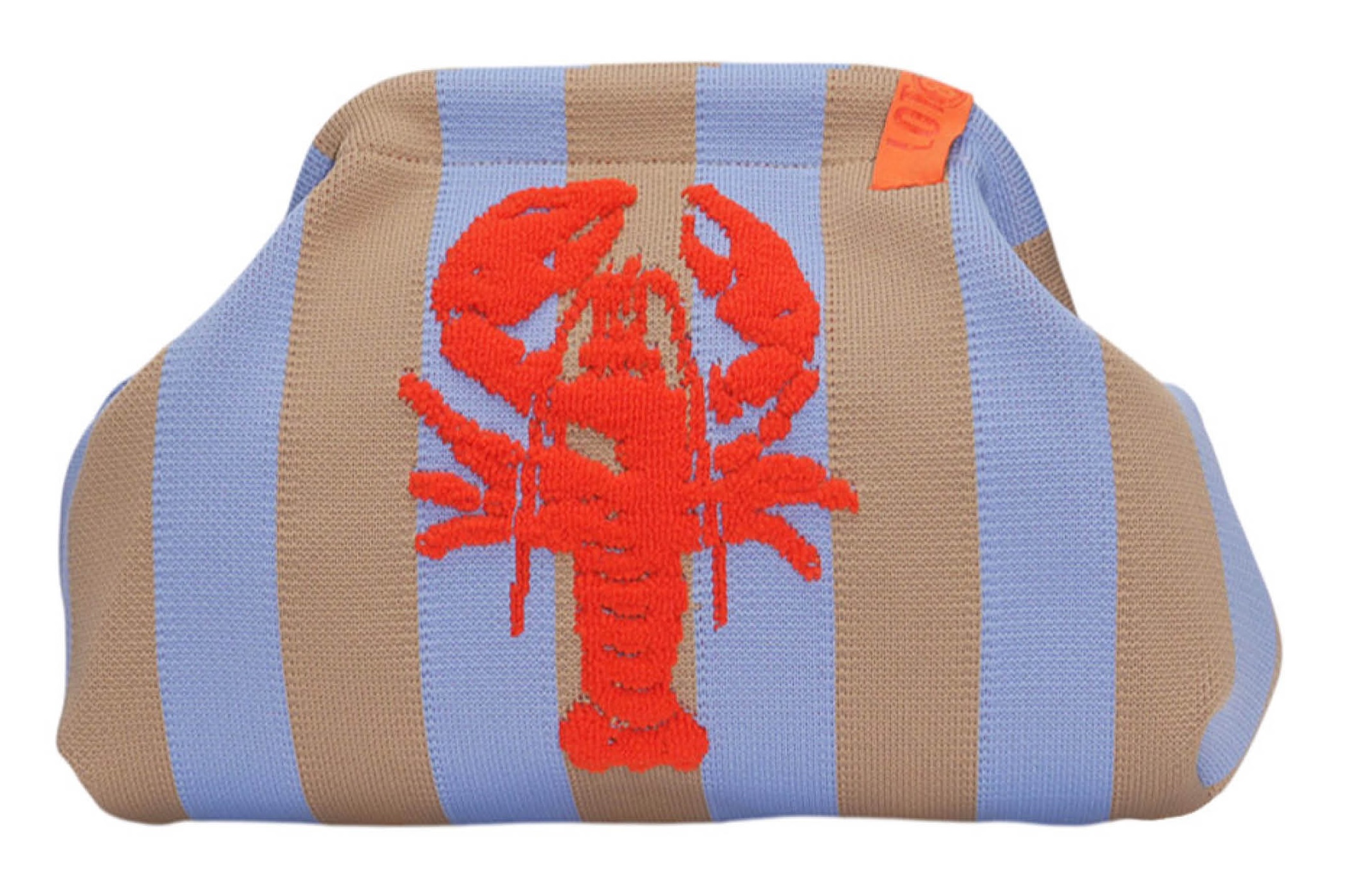 LOT83 Rebel Kulturtasche oder Clutch Emma - Blau Beige- Hummer LOT83 Rebel Kulturtasche oder Clutch Emma - Blau Beige- Hummer