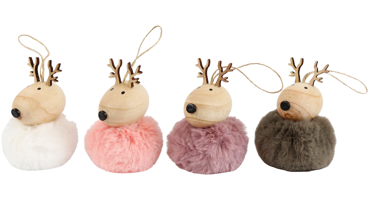 Hoff Interieur Weihnachtsschmuck - Cosy Moose Large - Pom Pom Elch
