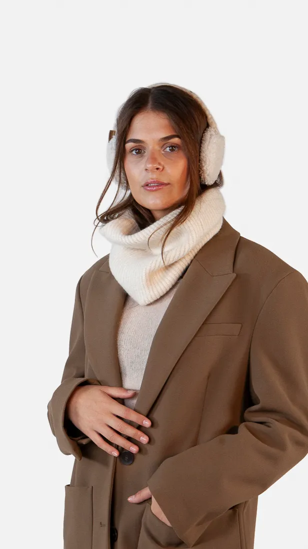 Barts Browniez Ohrwärmer Teddy Earmuffs in Cream - Creme Barts Browniez Ohrwärmer Teddy Earmuffs in Cream - Creme