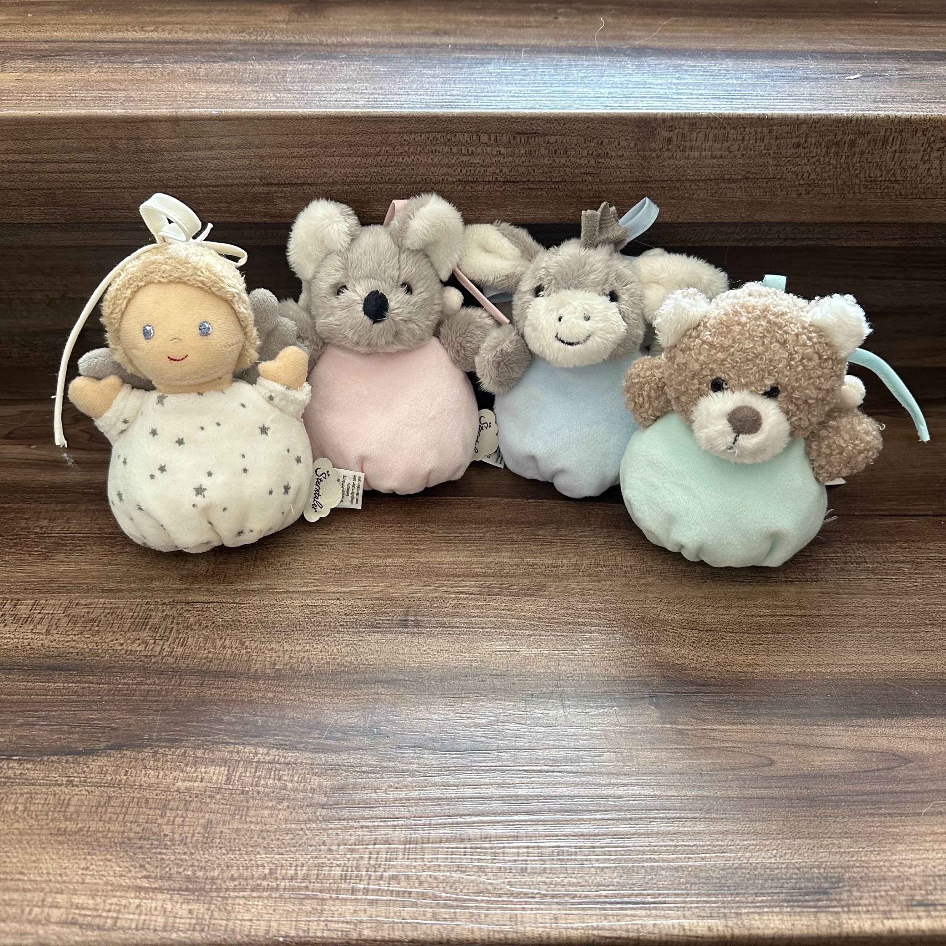 Sterntaler Knuddeltierchen Schutzengel mit Knisterpapier - wählen Sie aus 4 Designs