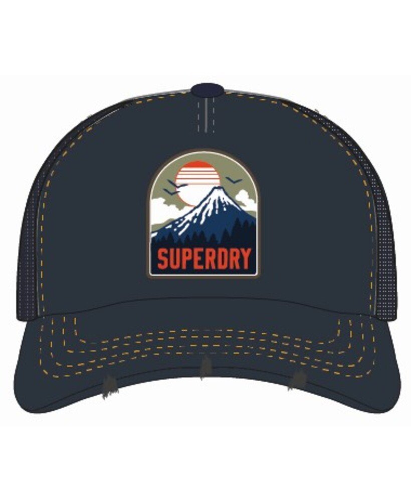 Superdry Damen Trucker Cap Dirt Road - Lauren Navy