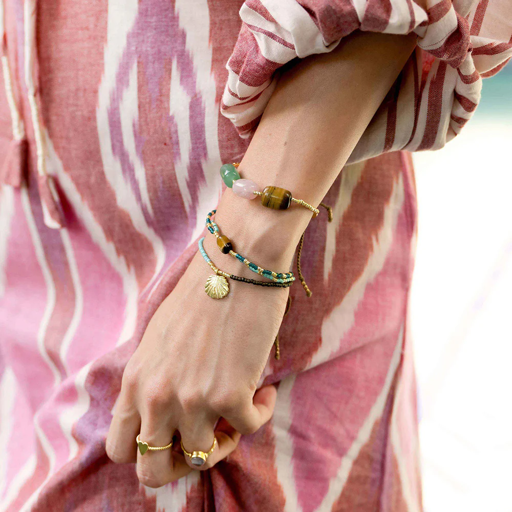 A Beautiful Story Shining Tigerauge Armband
