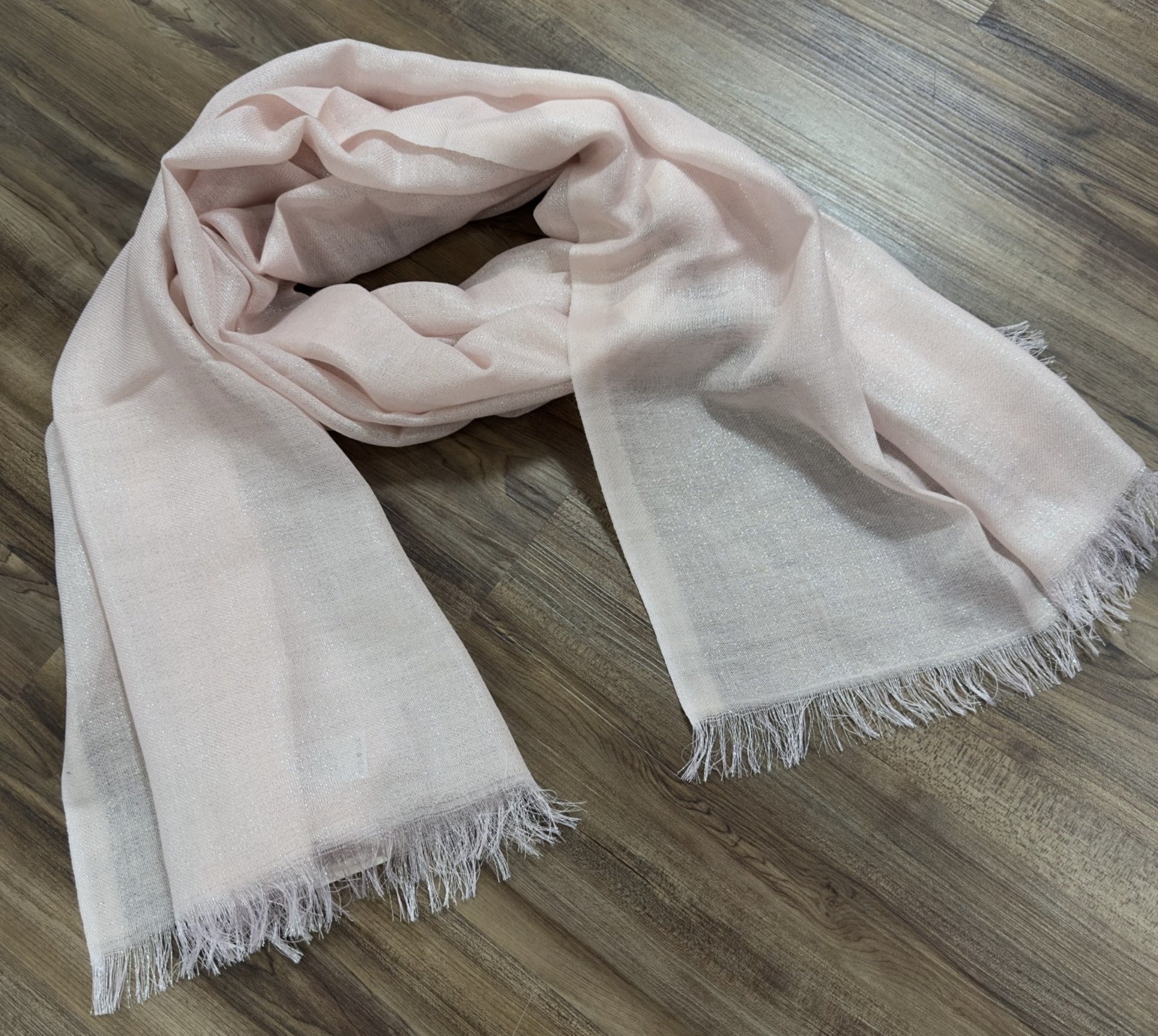 Codello Damen Schal in Rosa/Glitzer