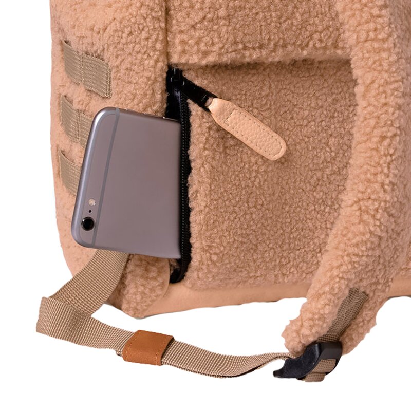 Cabaia Rucksack MANCHESTER Small mit Laptop-Fach - Teddy Beige Braun Cabaia Rucksack MANCHESTER Small mit Laptop-Fach - Teddy Beige Braun
