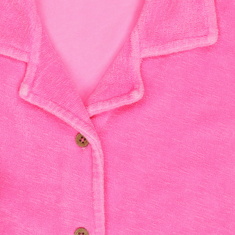 Tumble N Dry Jolie Frottee Hemd in Sugar Plum Neon Pink