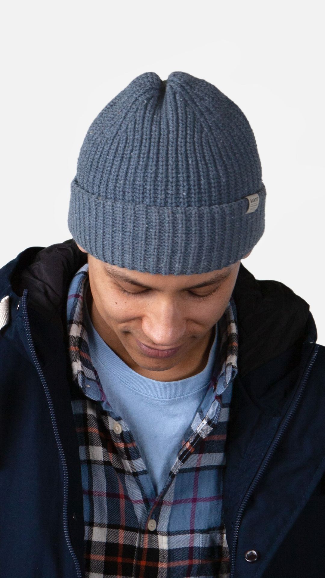 Barts Ghent Beanie in Denim - one size