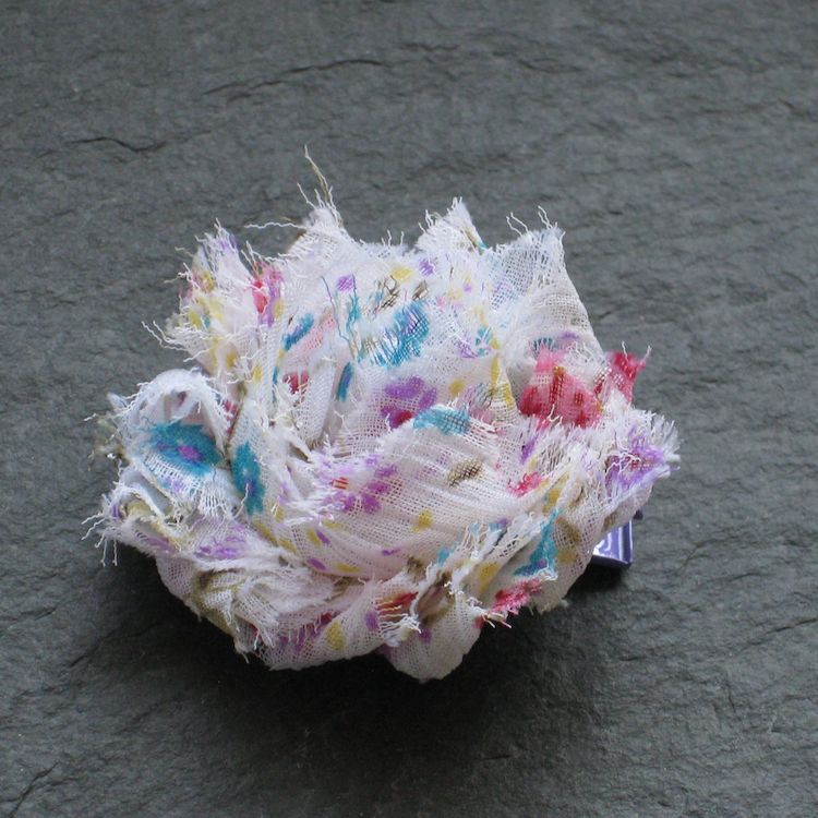 Wowzers Blütenclips - Shabby Chic für Haare & Kleidung - Petit Größe