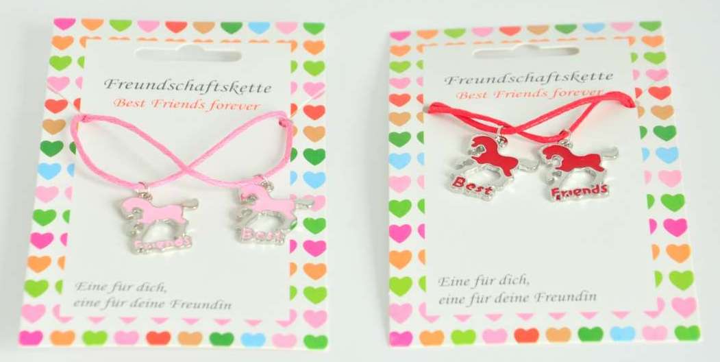 KisMe Halskette BFF - Pferde 2 Stück