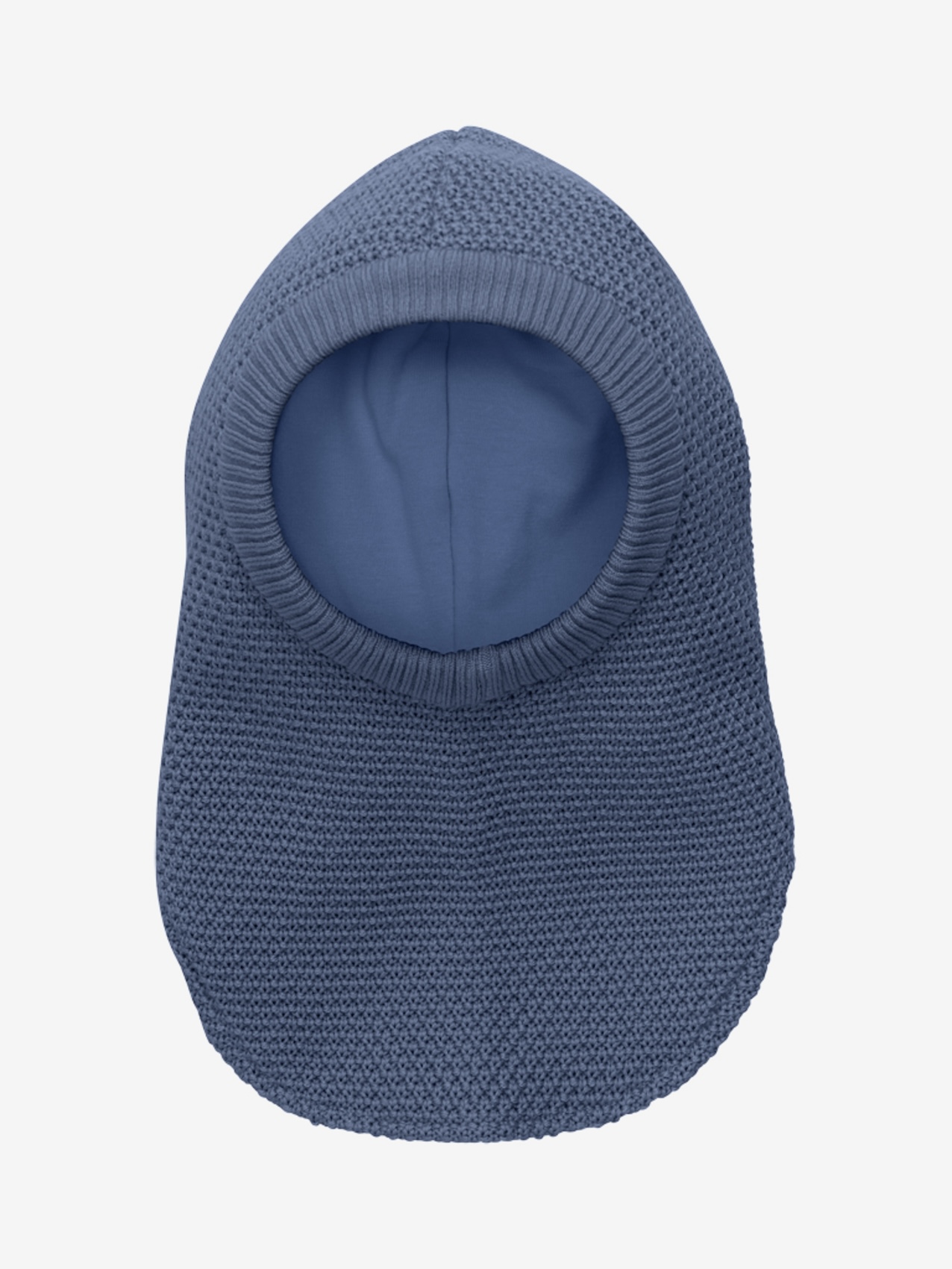 Color Kids Schlupfmütze mit Lining und extra Windschutz in Blau Color Kids Schlupfmütze mit Lining und extra Windschutz in Blau