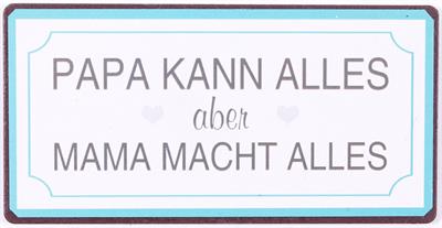 em6807 Lafinesse Magnet - Papa kann Alles aber Mama macht Alles
