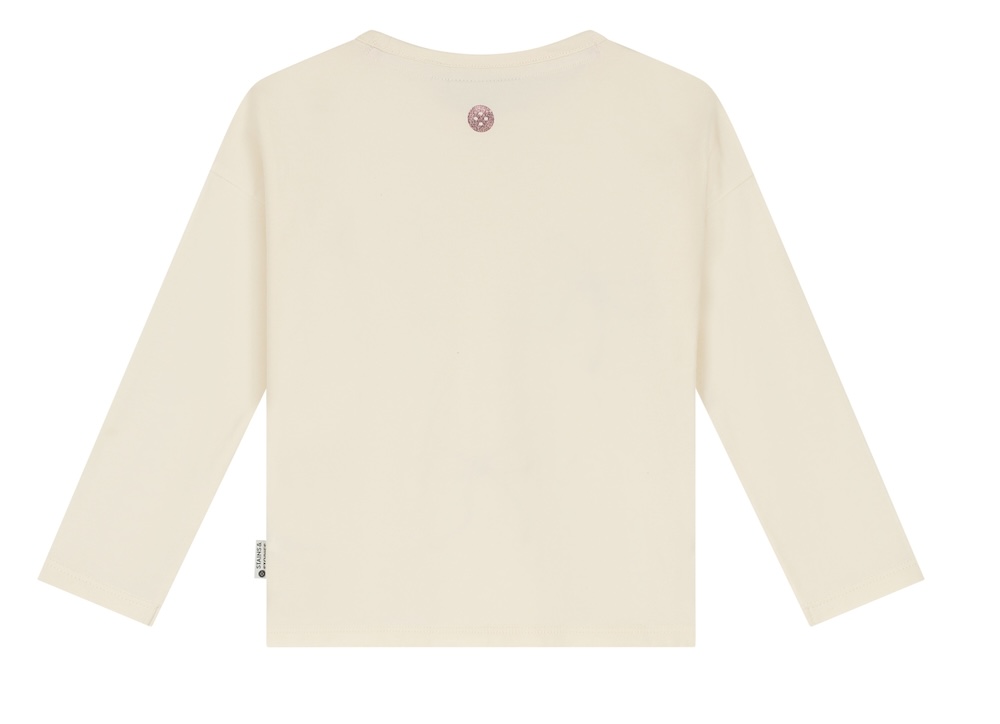 Babyface Stains & Stories Langarm in Creme mit Schleifen - Bows