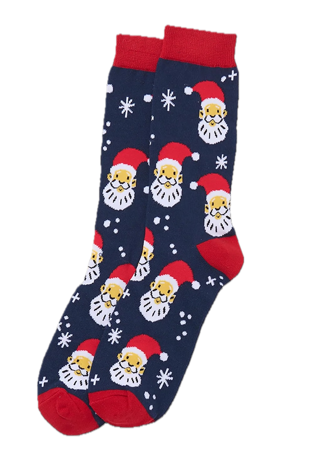 Little Blue House Men's Allover Santa Socks – Weihnachtssocken für Herren in Navy Little Blue House Men's Allover Santa Socks – Weihnachtssocken für Herren in Navy