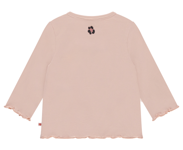 Babyface Langarm Shirt in Altrosa - Katzen Freunde Babyface Langarm Shirt in Altrosa - Katzen Freunde