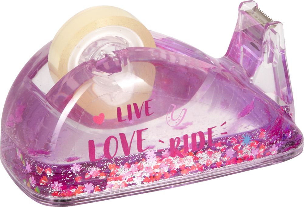 Coppenrath Klebebandabroller mit Glitzer - Pferdefreunde