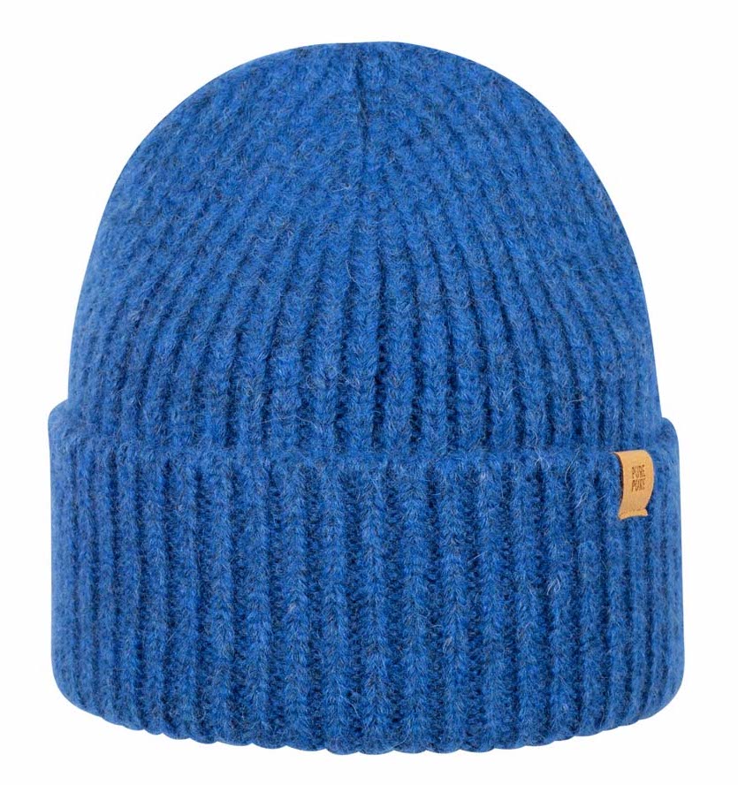 PURE PURE Damen Beanie Merinowolle & Baby Alpaca - Royalblau PURE PURE Damen Beanie Merinowolle & Baby Alpaca - Royalblau