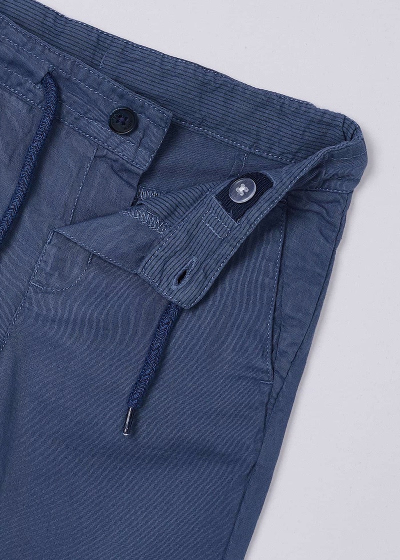 24-03527-073-XL-6-Kopie Mayoral Boys Gewaschene Leinen Chino Hose in Blau