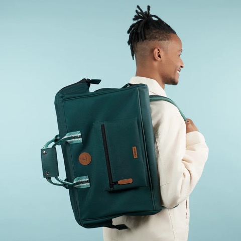 Cabaia Reisetasche Duffle Bag - LIMA in Grün