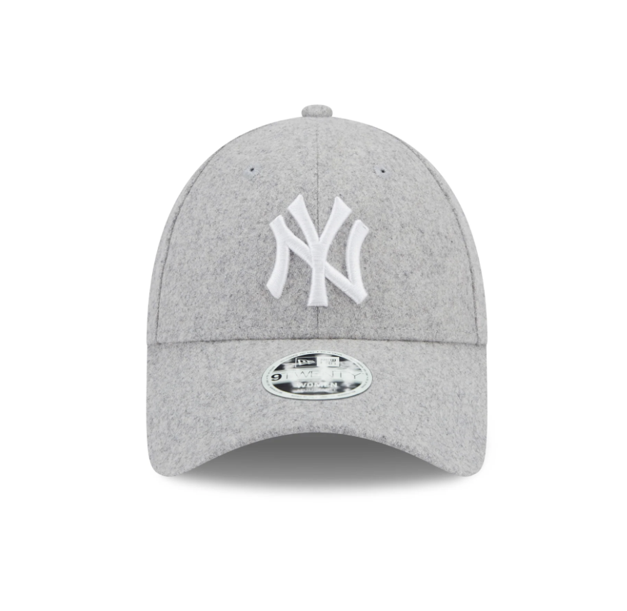 New Era Damen 9Forty Cap Wolle - NY New York Yankees in Grau