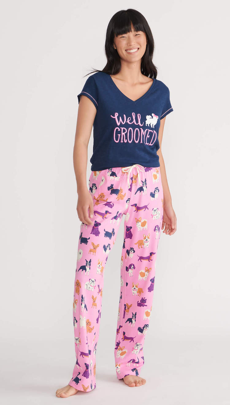 Little Blue House Pyjama T-Shirt - Well Groomed - Hund