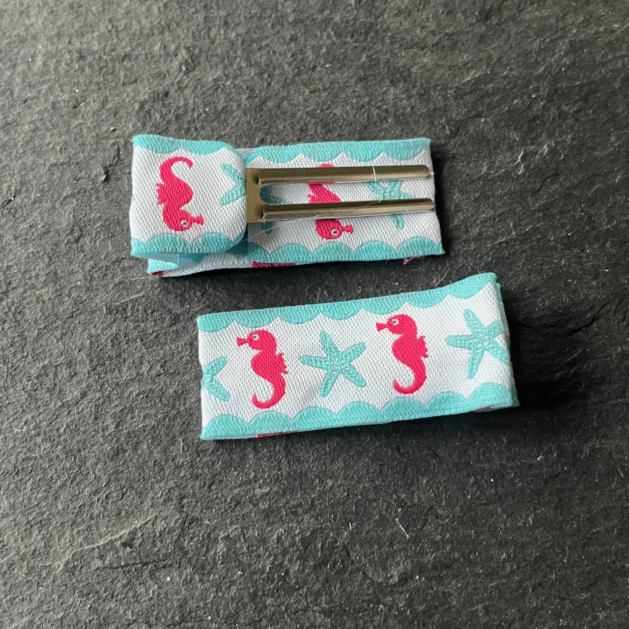 Wowzers Designer Clips - Seepferd Hellblau - 1 Paar Wowzers Designer Clips - Seepferd Hellblau - 1 Paar