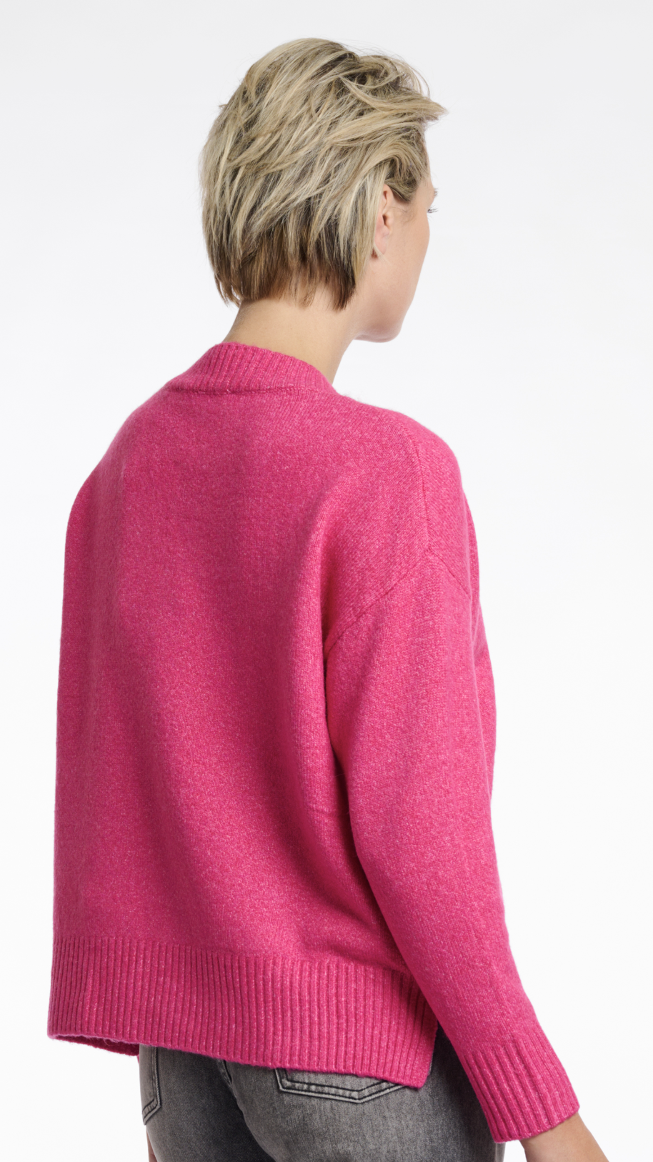Rino & Pelle Maribel Damen Pullover V-neck in Pink Rino & Pelle Maribel Damen Pullover V-neck in Pink